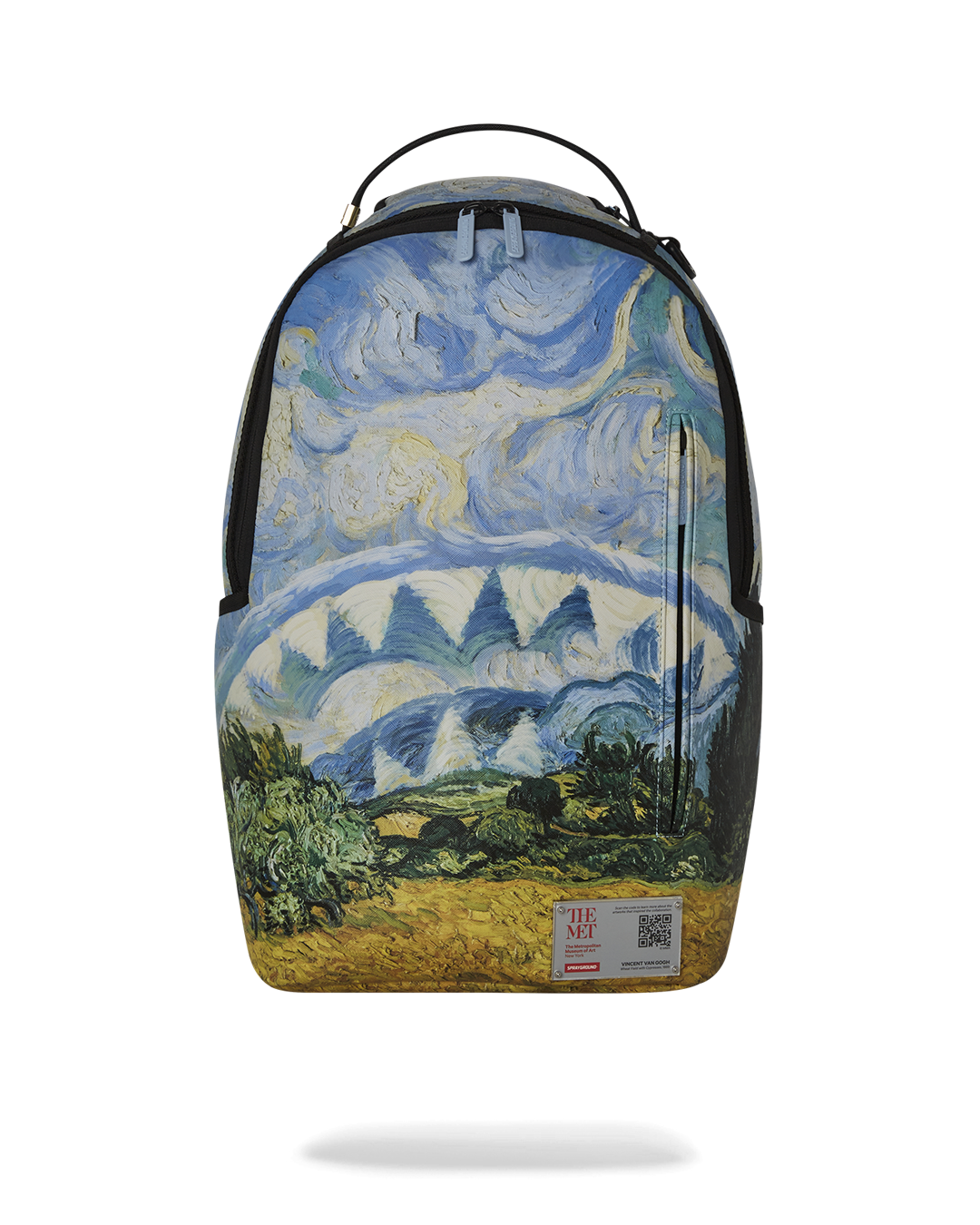 THE MET VAN GOGH WHEAT FIELD WITH CYPRESSES BACKPACK